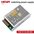 High Quality Electrical Equipment 5A Switching Power Supply 5V/ 12V /24V/36V/48V 51 - 100W Short-circuit and Overload Protection